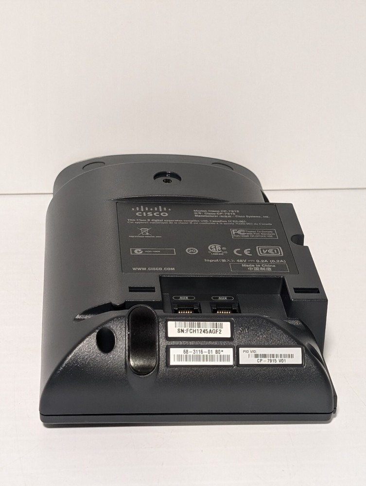 Cisco CP-7915 VoIP 12 (Programmable) Line Expansion Module, Illuminated Buttons