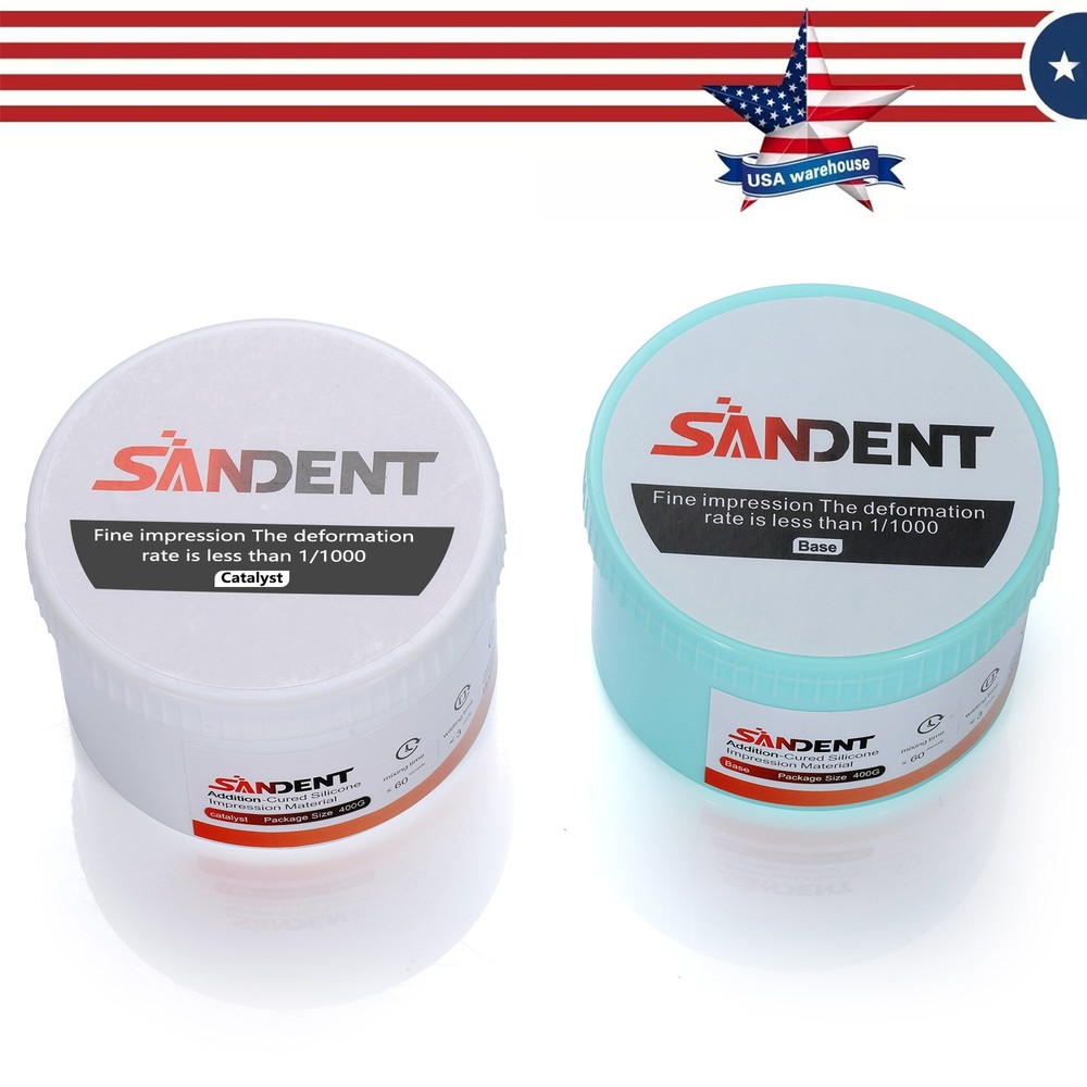 Dental Elastomeric Impression Putty Soft Silicone Material SANDENT