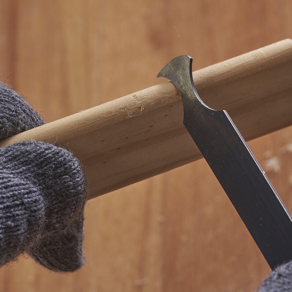HERMIT TOOLS New Cabinet Scraper Cards and Burnisher Blue