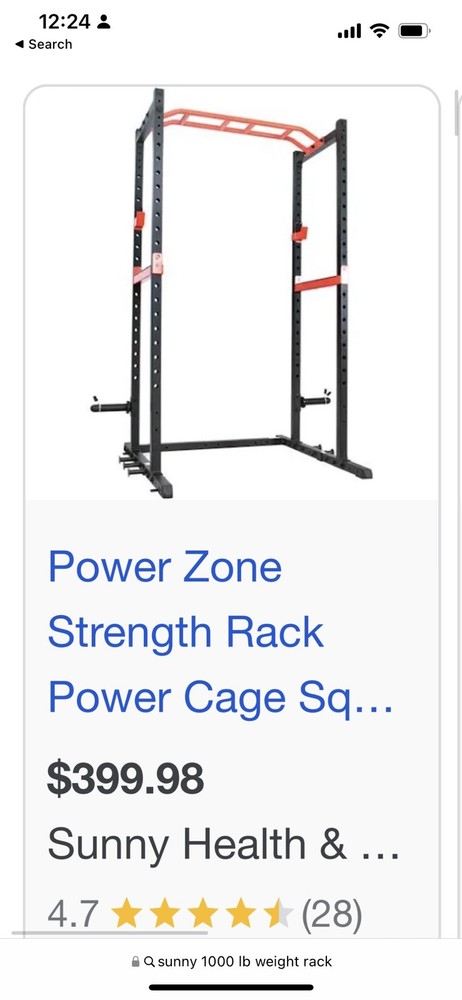 squat rack cage