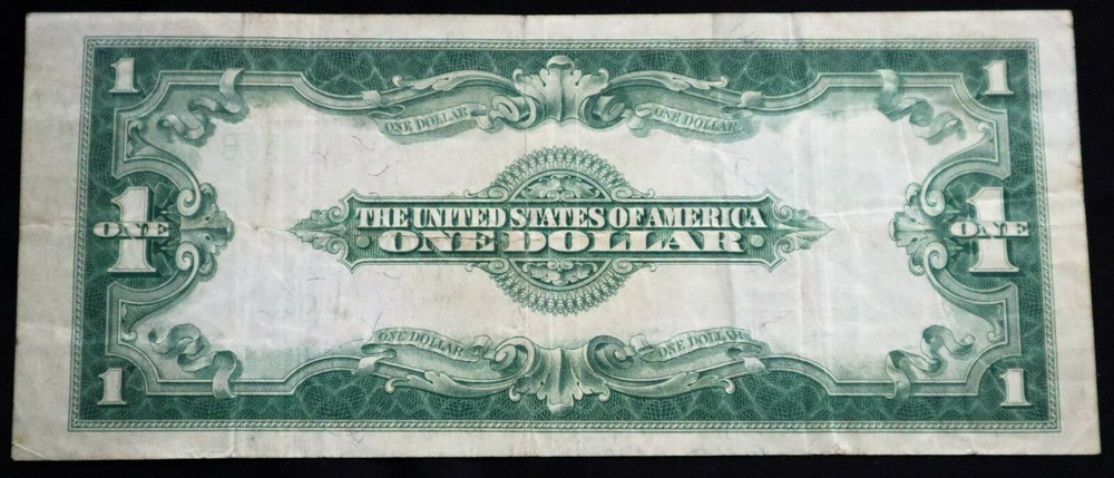 1923 $1 DOLLAR SILVER CERTIFICATION, CIRCULATED CONDITION, LARGE NOTE