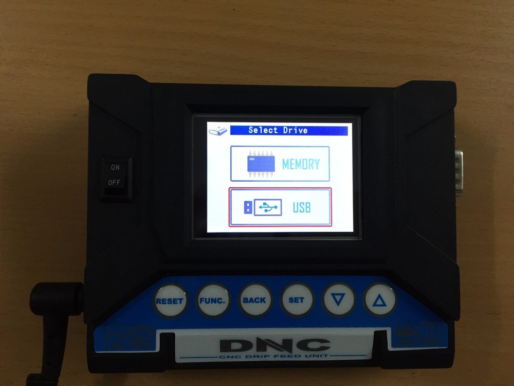 CNC DNC transfer system - Replace PC running a DNC software. Drip feed TITAN USB