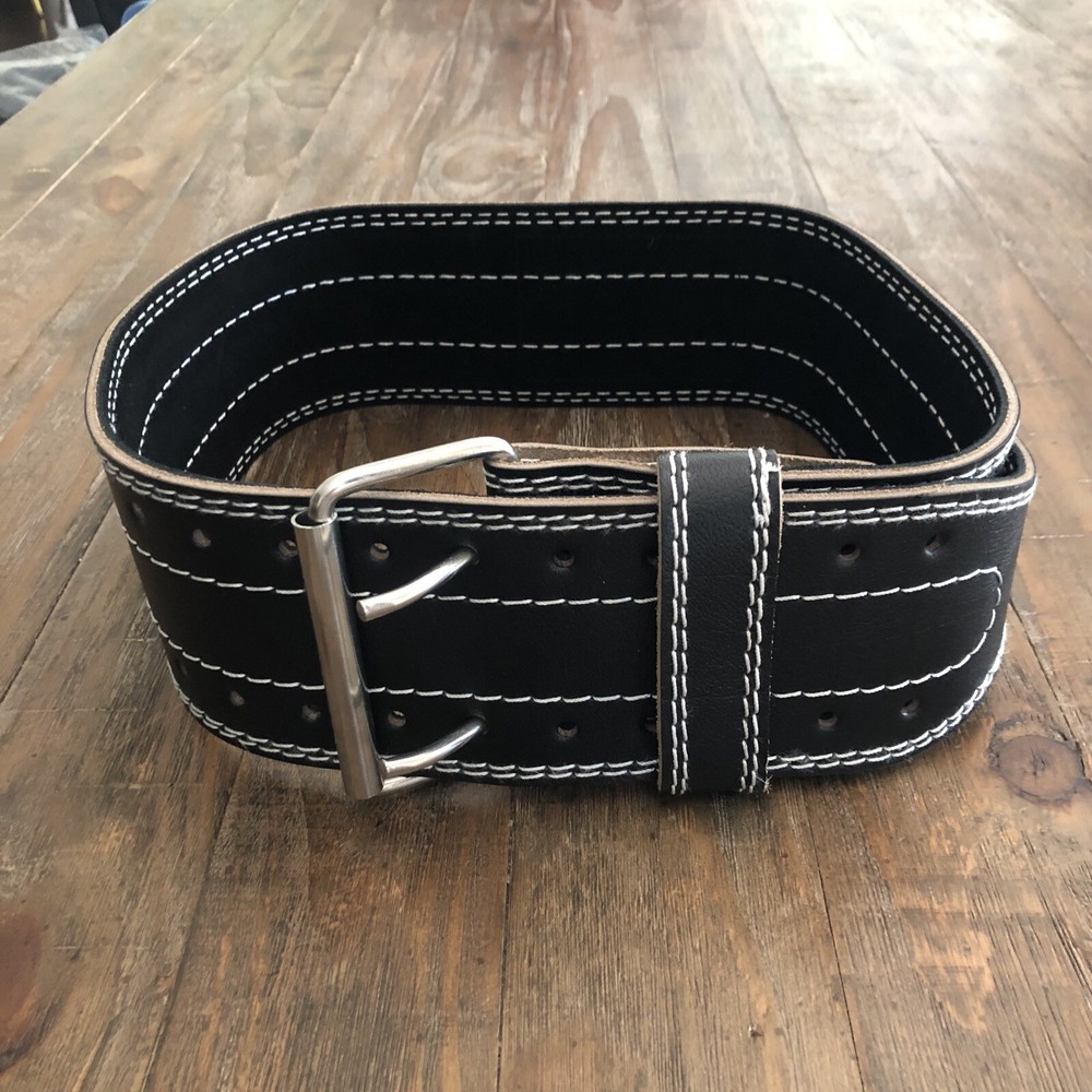 Elevens Leather Weightlifting Belt L