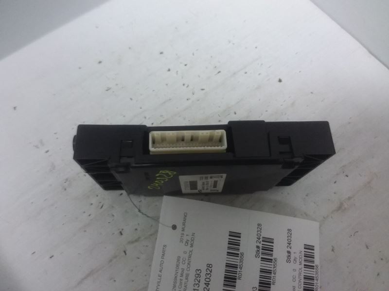 Temperature Control Module Below Information Screen Fits 19-20 MURANO 277609UF0A