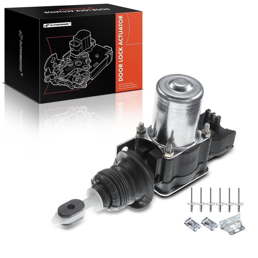 A-Premium Door Lock Latch Actuator Compatible with Without Dirt-Proof Boot
