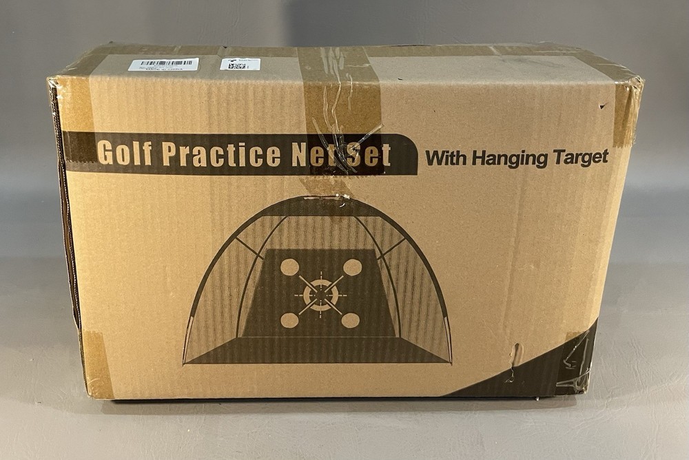 Golf Practice Net With Hanging Target New In Box