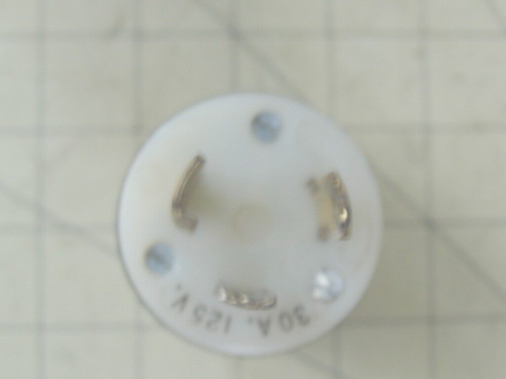2pole/3 wire 30amp-125 HUBBELL #231A Electrical Plug