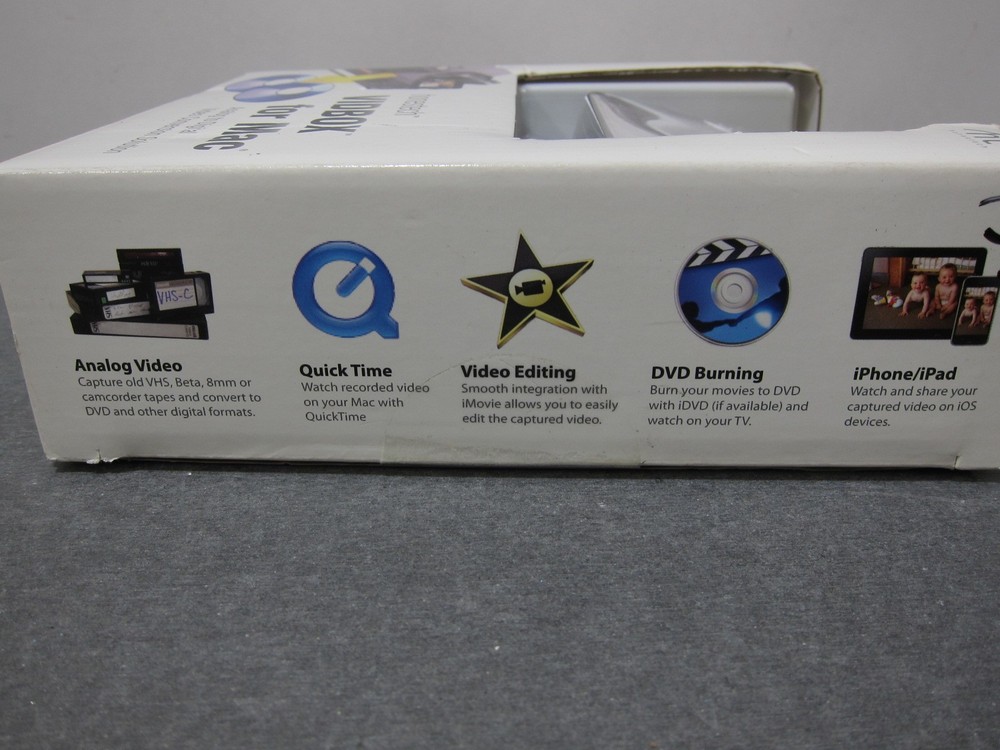 Honestech Vidbox For Mac Analog to Digital Video Conversion Solution NEW/SEALED