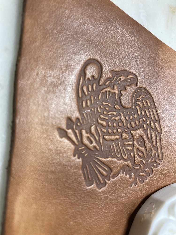 Civil war breastplate multi use 3d printed, embossing, leatherwork stamp