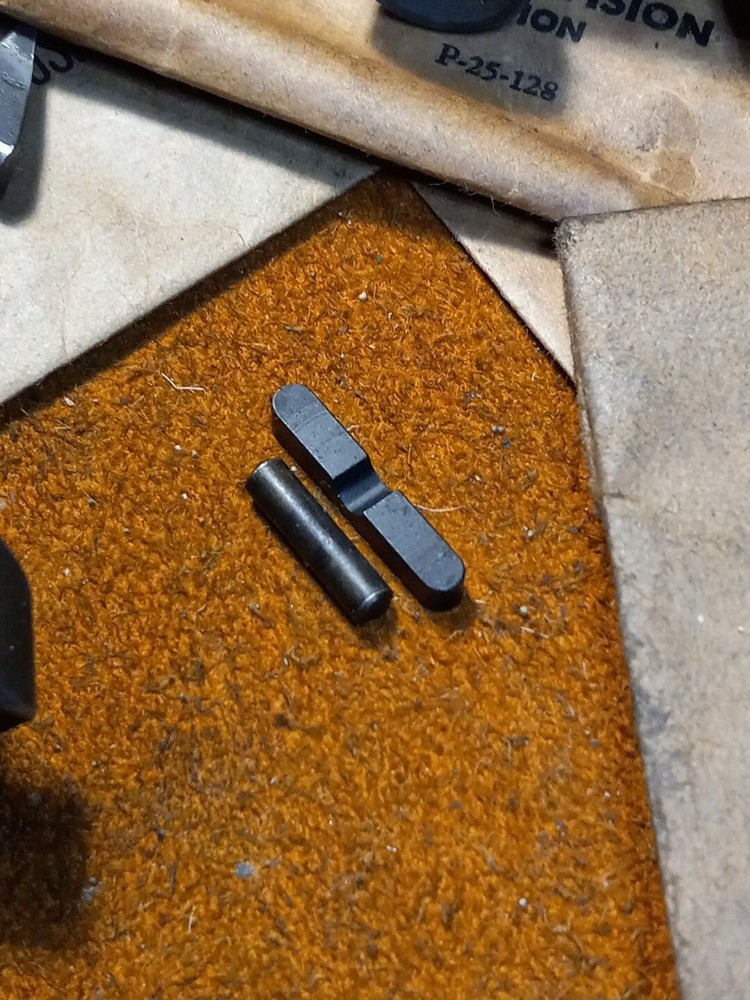 M1 Carbine Front Sight Key with Pin USGI NOS