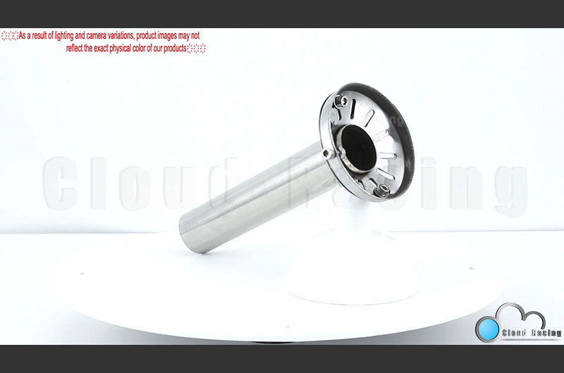 Universal Adjustable Stainless Silencer For 4" Muffler Insert Tip Quiet
