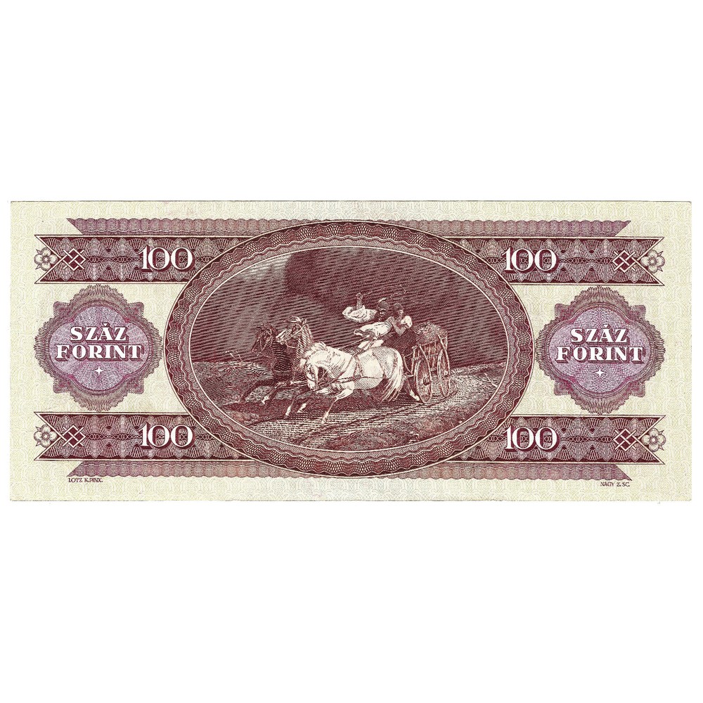 100 forint, Hungary, 1989 (UNC)