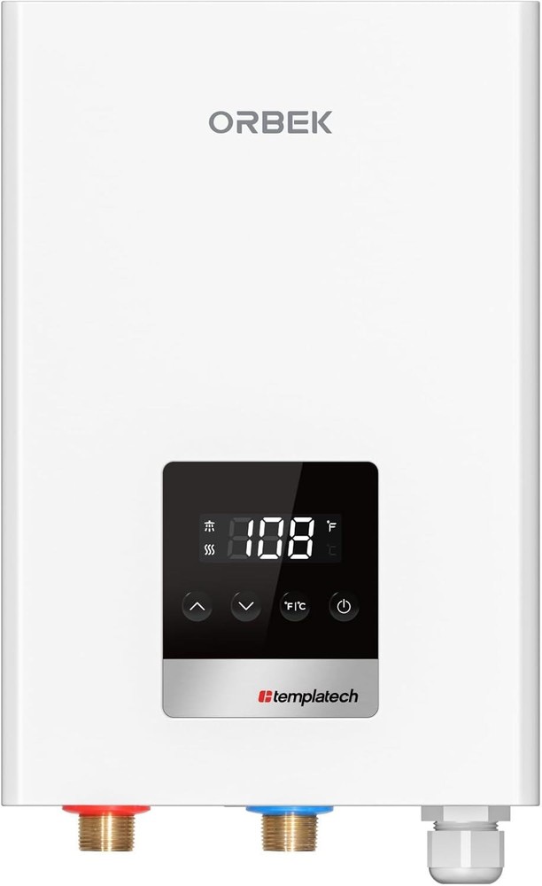 【90% NEW】14kW Electric Tankless Water Heater On Demand Quick & Instant Hot Water