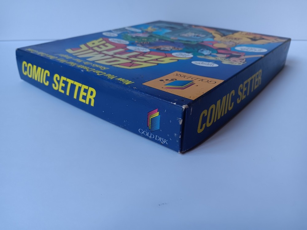 Amiga Comic Setter Computer Software Tested/Works Gold Disk Commodore