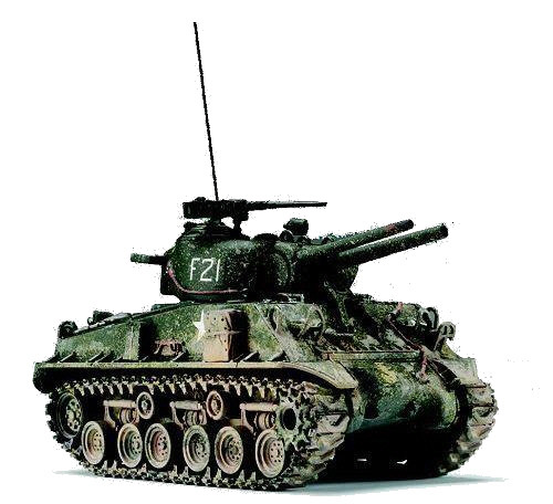 Address Labels - Sherman Tank  04