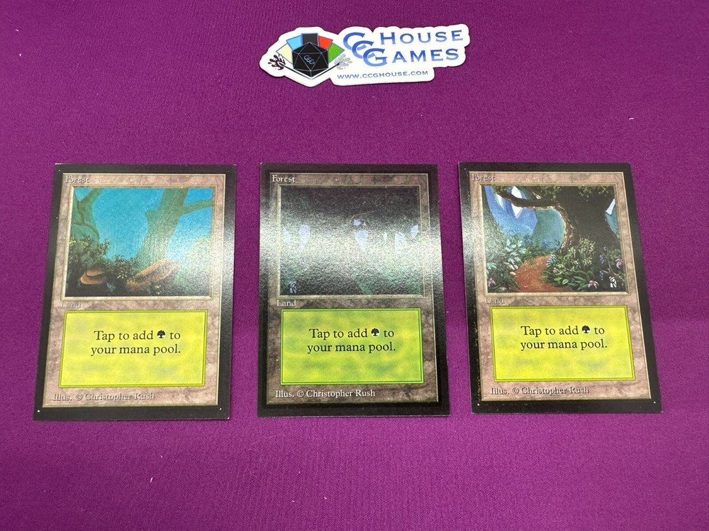 Collector's Edition Beta Complete Basic Land Set (15 Different Cards) *CCGHouse*