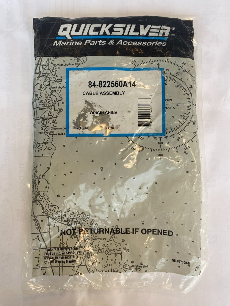 Mercury/Quicksilver Cable Assembly 84-822560A14