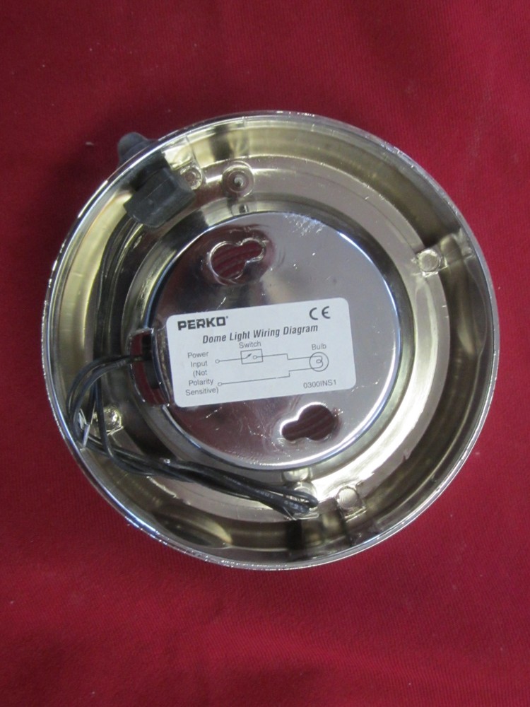 Perko Marine Chrome Dome LIGHT P# 0300001 CHR