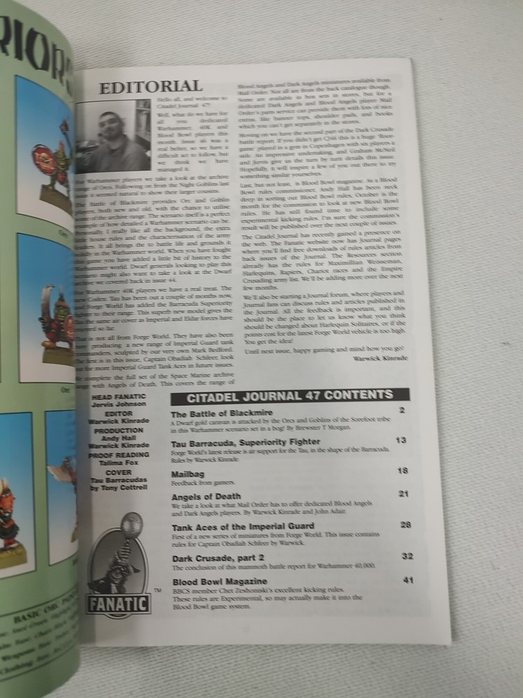 Games Workshop: The Citadel Journal Issue 47