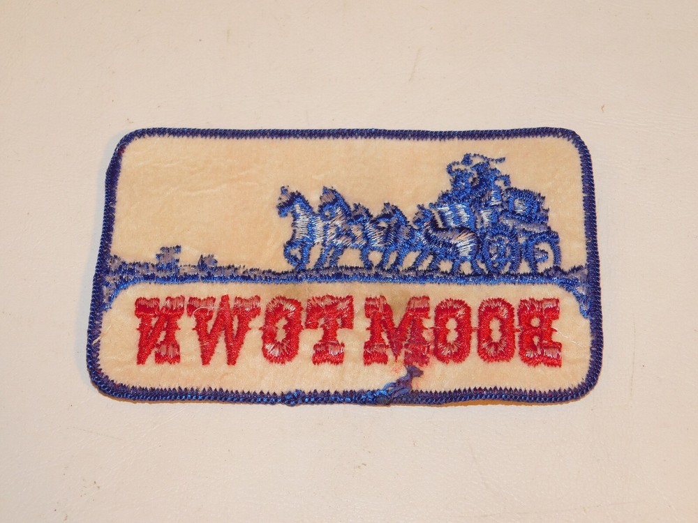 Vintage Patch Boom Town - Read