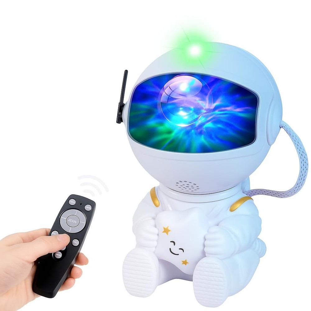 Astronaut Galaxy Star Projector – Nebula Light Projector with Remote Control,...