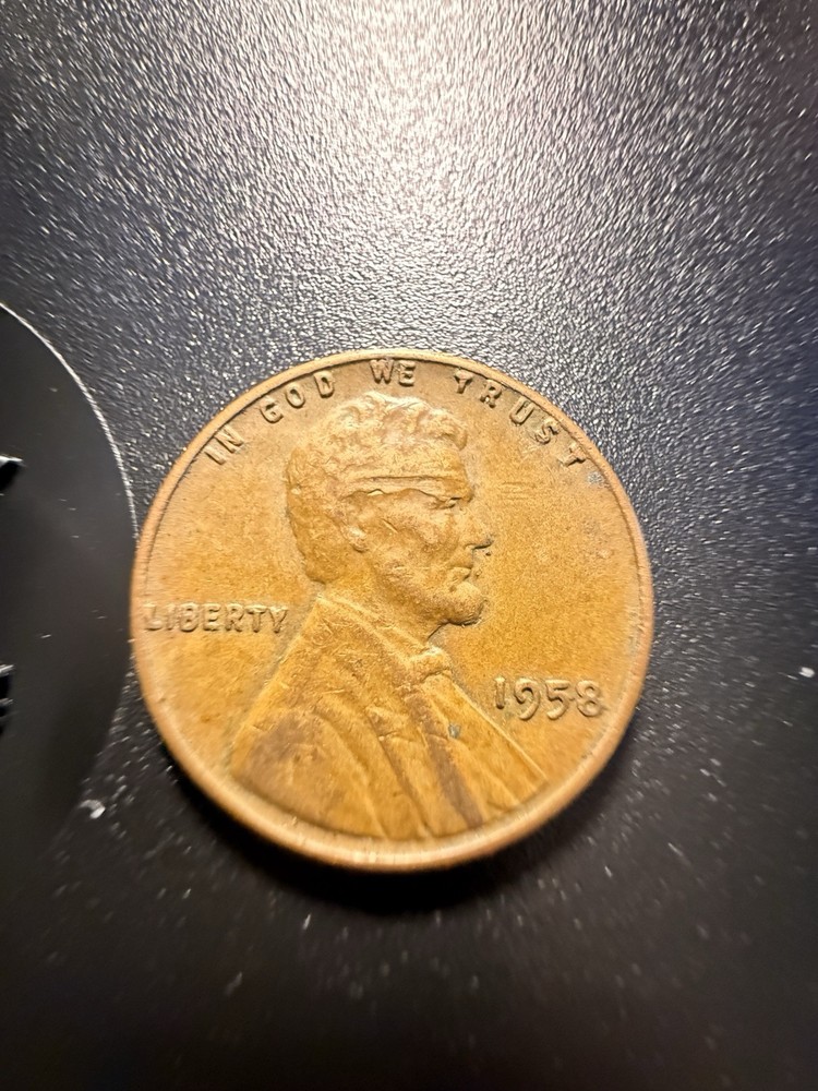 1958 Wheat Penny With Unbelievable Error