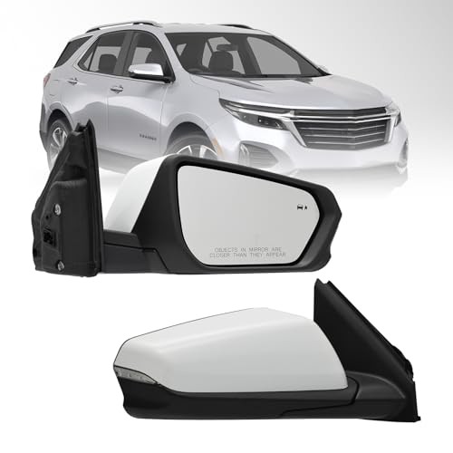 Side mirror assembly replacement, left side mirror assembly replacement, right