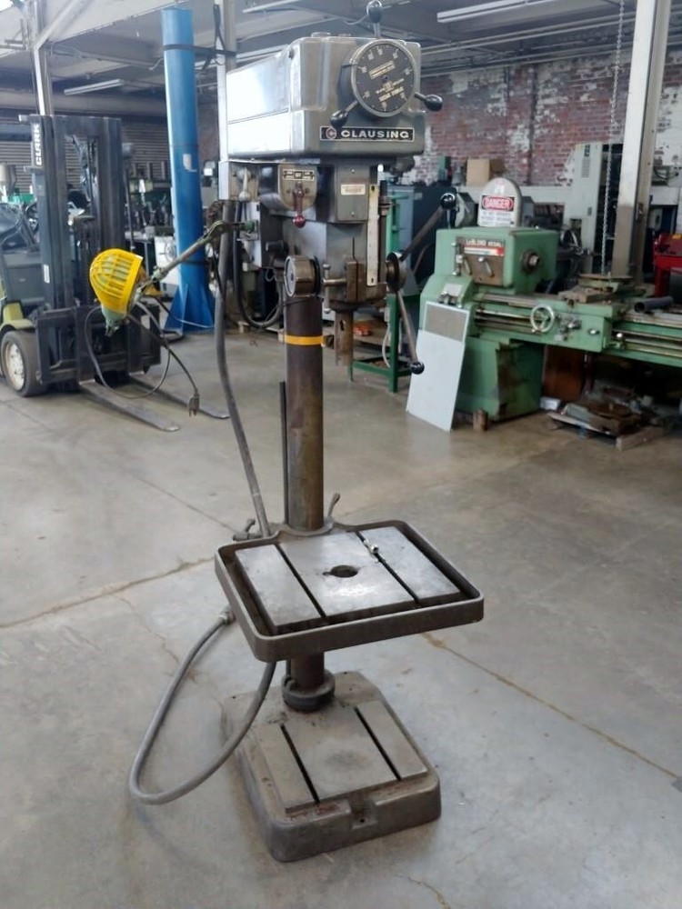 CLAUSING 20" VARIABLE SPEED FLOOR STAND DRILL PRESS Model 22V-1