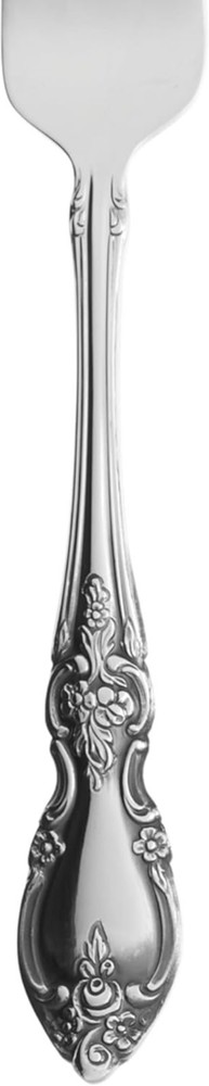 Elegant 4-Piece Salad Fork Set - Rust Resistant, Dishwasher Safe, Silver Finish