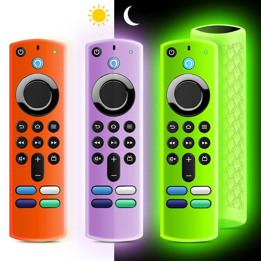 （3 Pack） ONEBOM Silicone Protective Remote Case Cover, Silicone Co