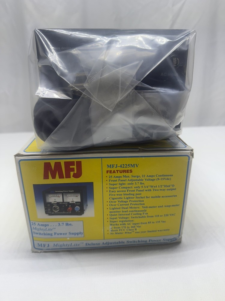 MFJ-4225MV VARIABLE SWITCHING POWER SUPPLY! NEW