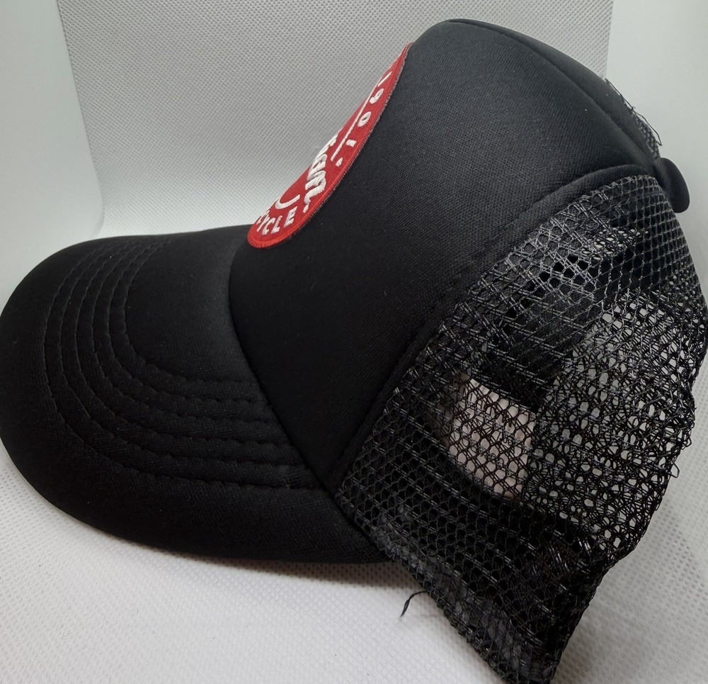 Structured Front Mesh Trucker Hat – Motorcycle Inspired Design – MMC Made