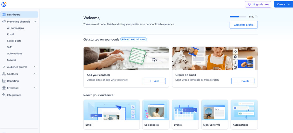 constantcontact Account with $450 Credit