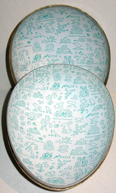 PETER RABBIT (4x3) EASTER EGG-Handmade in Germany-Mint Condition/Factory Sealed!