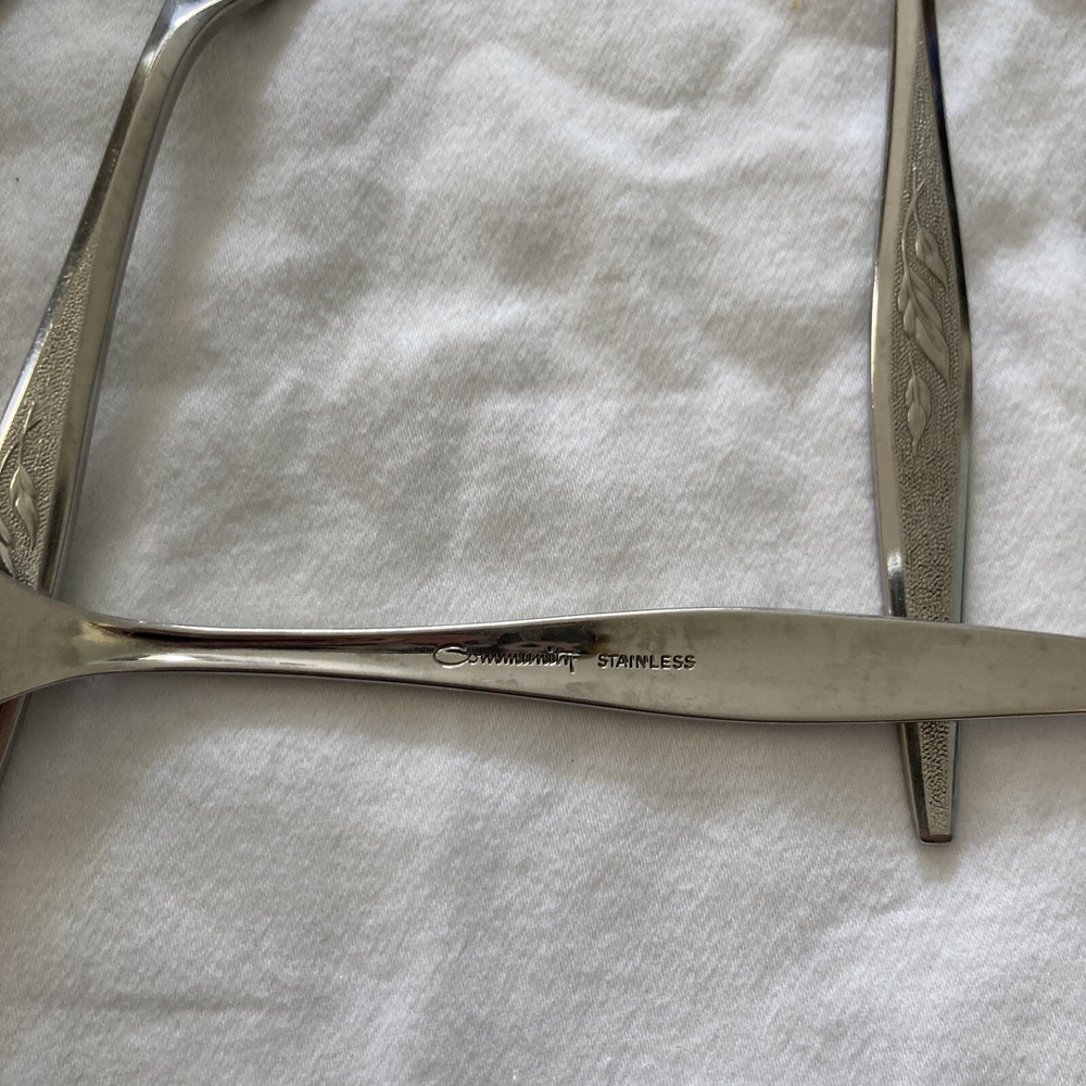 Vintage Community Silverware Woodmere Flatware 35 Pcs