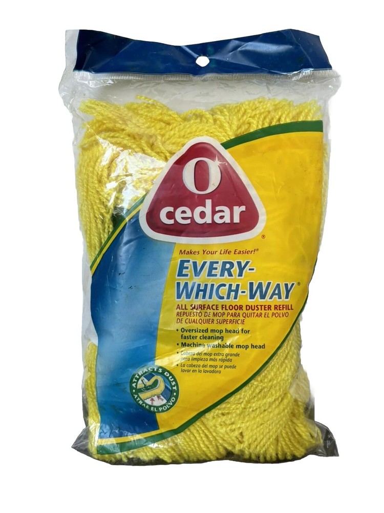 O Cedar Every Which Way Dust Mop Head Refill  New