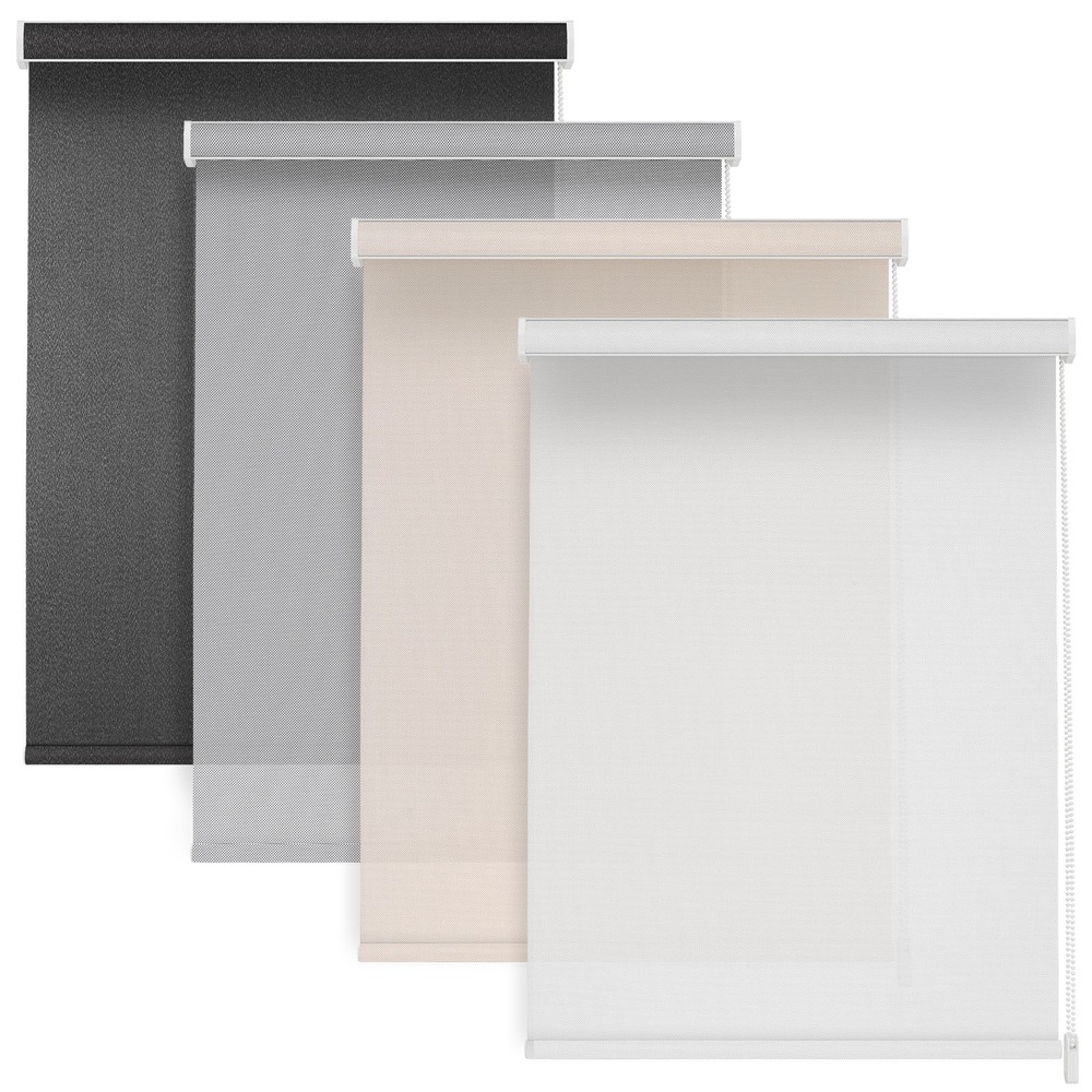 Changshase CUSTOM CUT Light Filtering Window Blinds Roller Shade-Corded