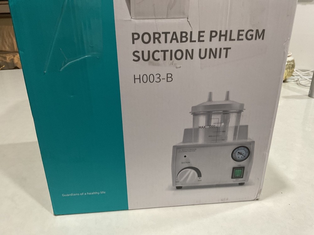 Portable  Suction Unit H003-B - open box/never used