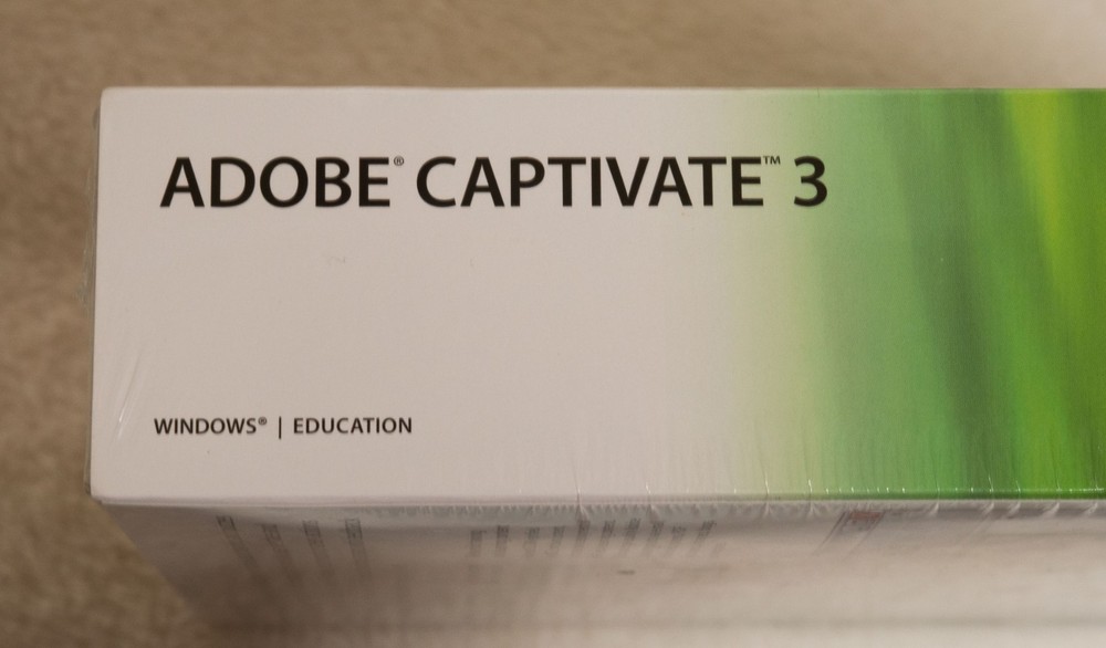 Adobe Captivate 3 Software, Educational Version