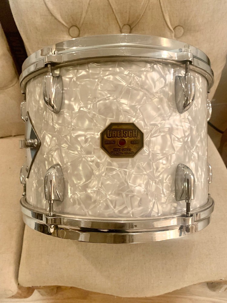 GRETSCH  9x13  White Pearl  Tom