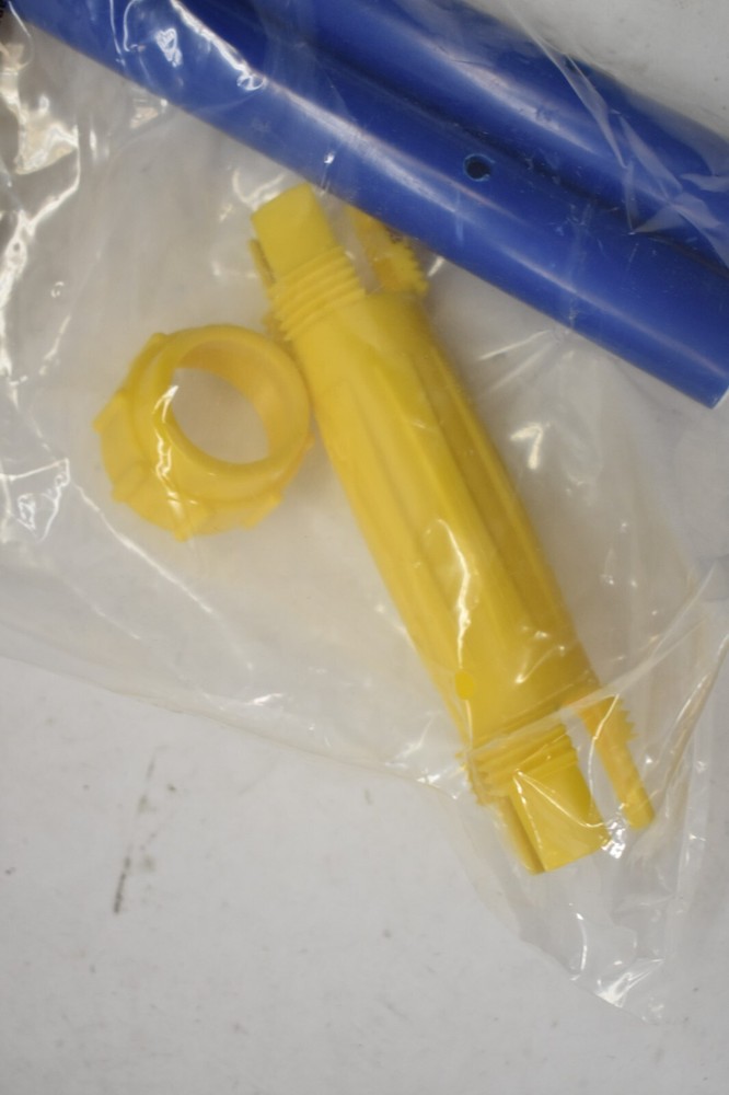 Plastic Paddle Replacements Blue/White/Yellow Rowing Water Tool Adjustable