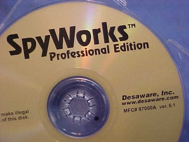 SPYWORKS PROFESSIONAL EDITION DESAWARE SOFTWARE SI