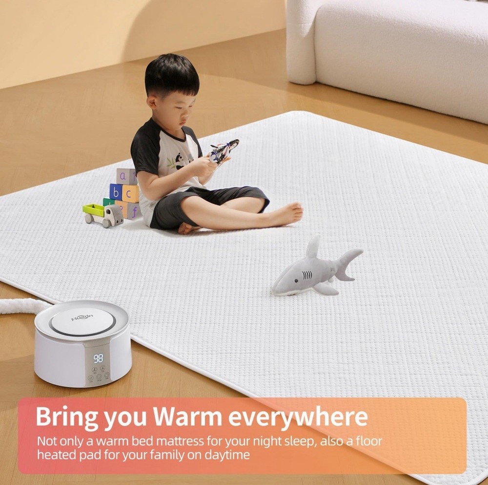 Heated Water Mattress Pad King Size ￼