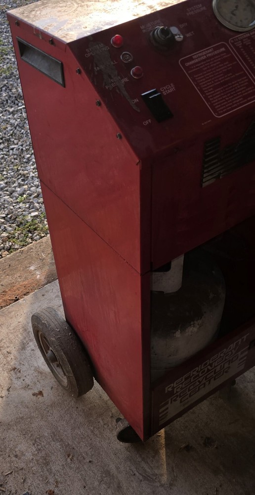 WHITE AC R12 RECOVERY SYSTEM