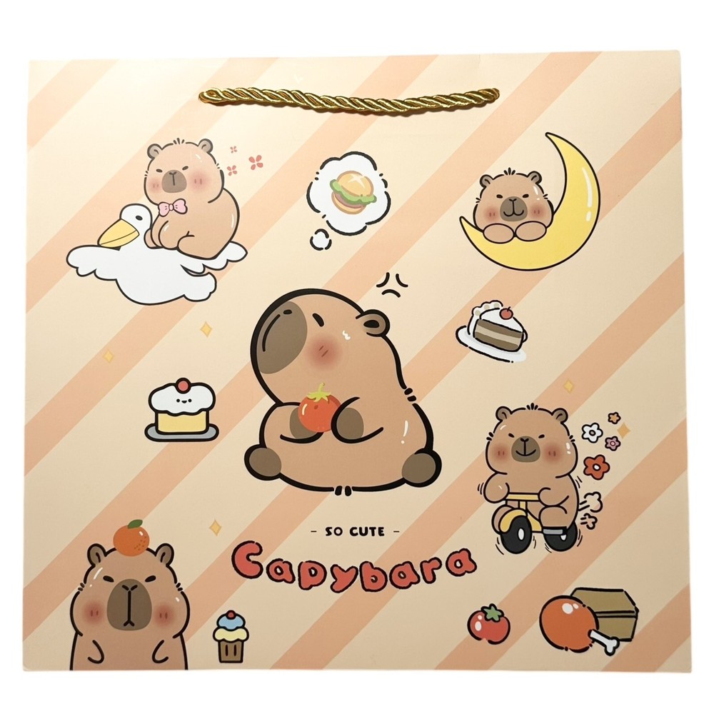 NEW Capybara Stationary Set 26 Piece Tan