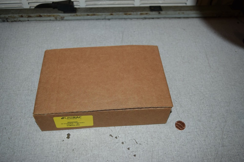 Unirac SunFrame 202000D Threaded End Caps Lot of 20