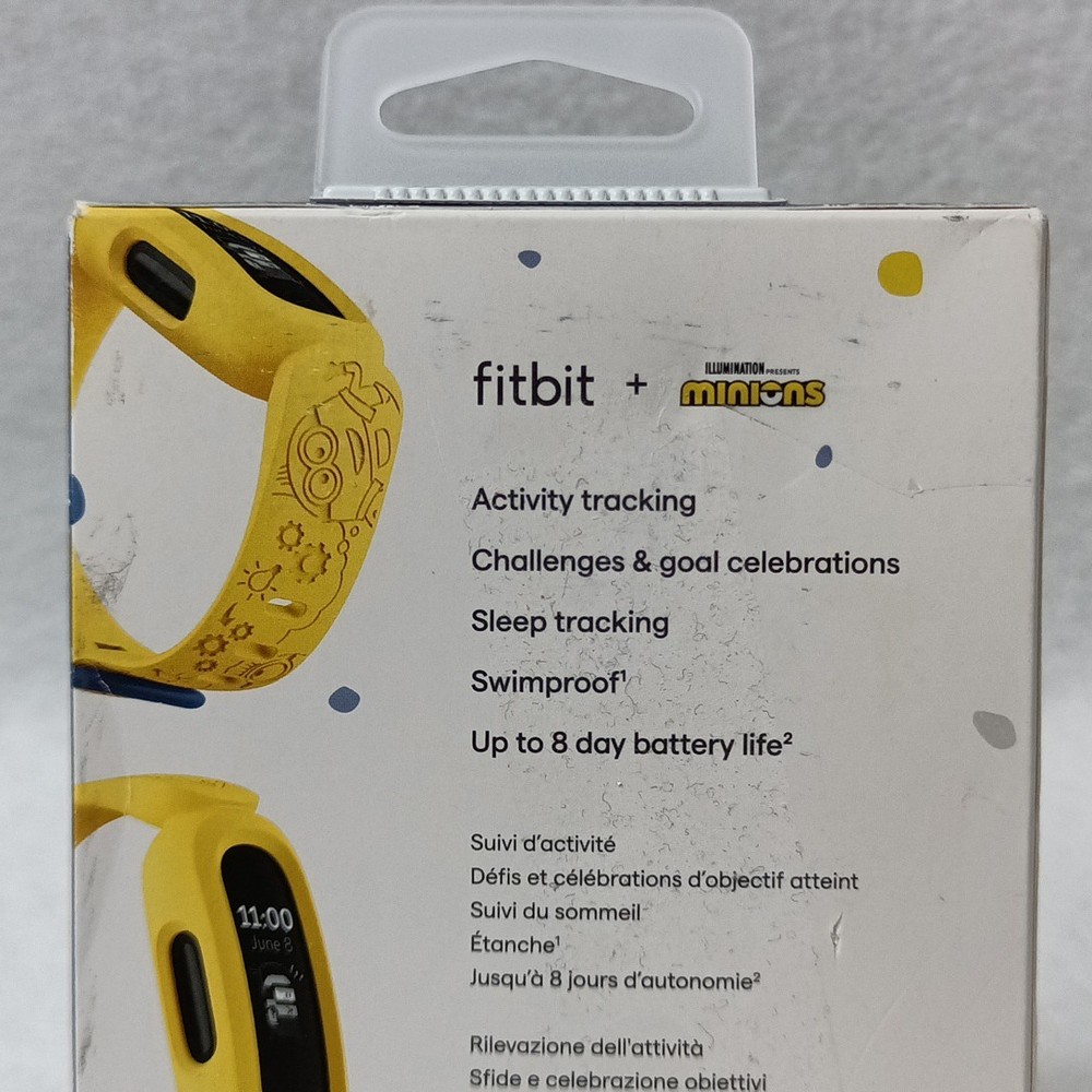 Fitbit Minions Ace 3 Special Edition Activity Tracker Yellow NIOB