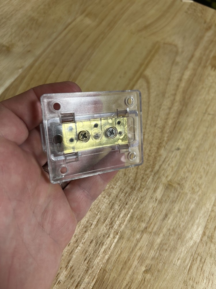 Car Audio Modified 2-way Grounding Splitter Distribution Block 4ga Splitter