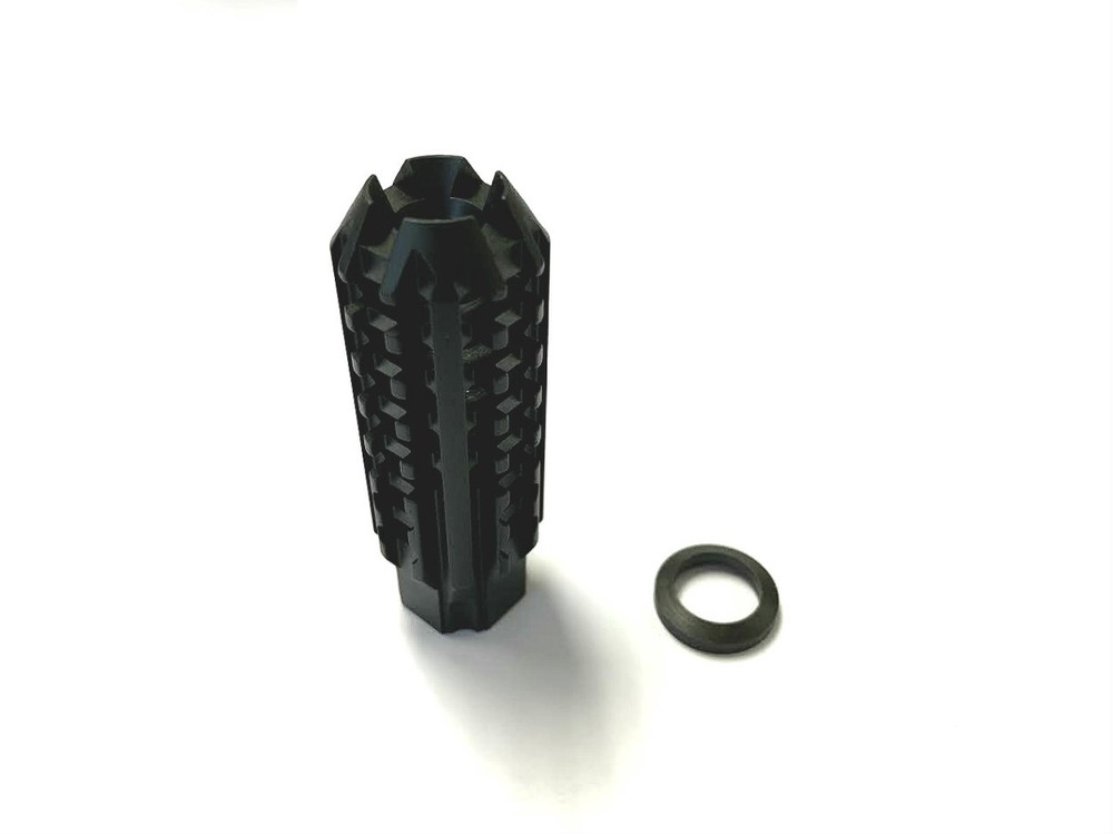 Variations Color Muzzle Brake Compensator 1/2''x28 TPI Thread For 9 mm