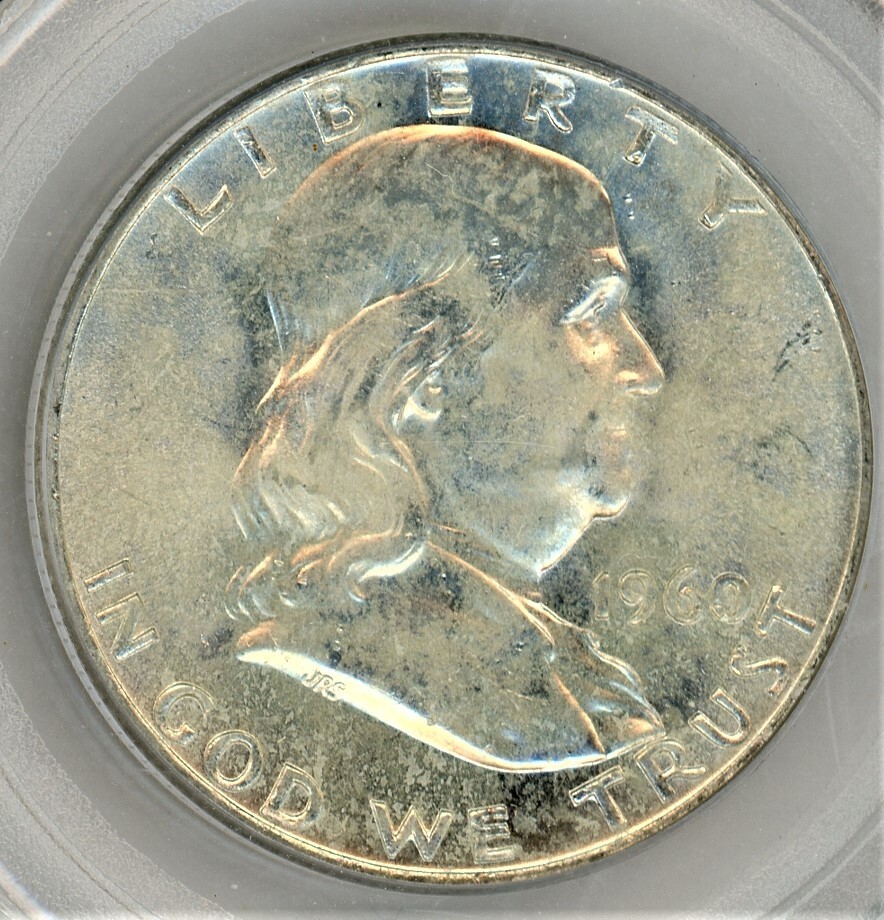 1960-D PCGS MS64FBL FRANKLIN HALF DOLLAR